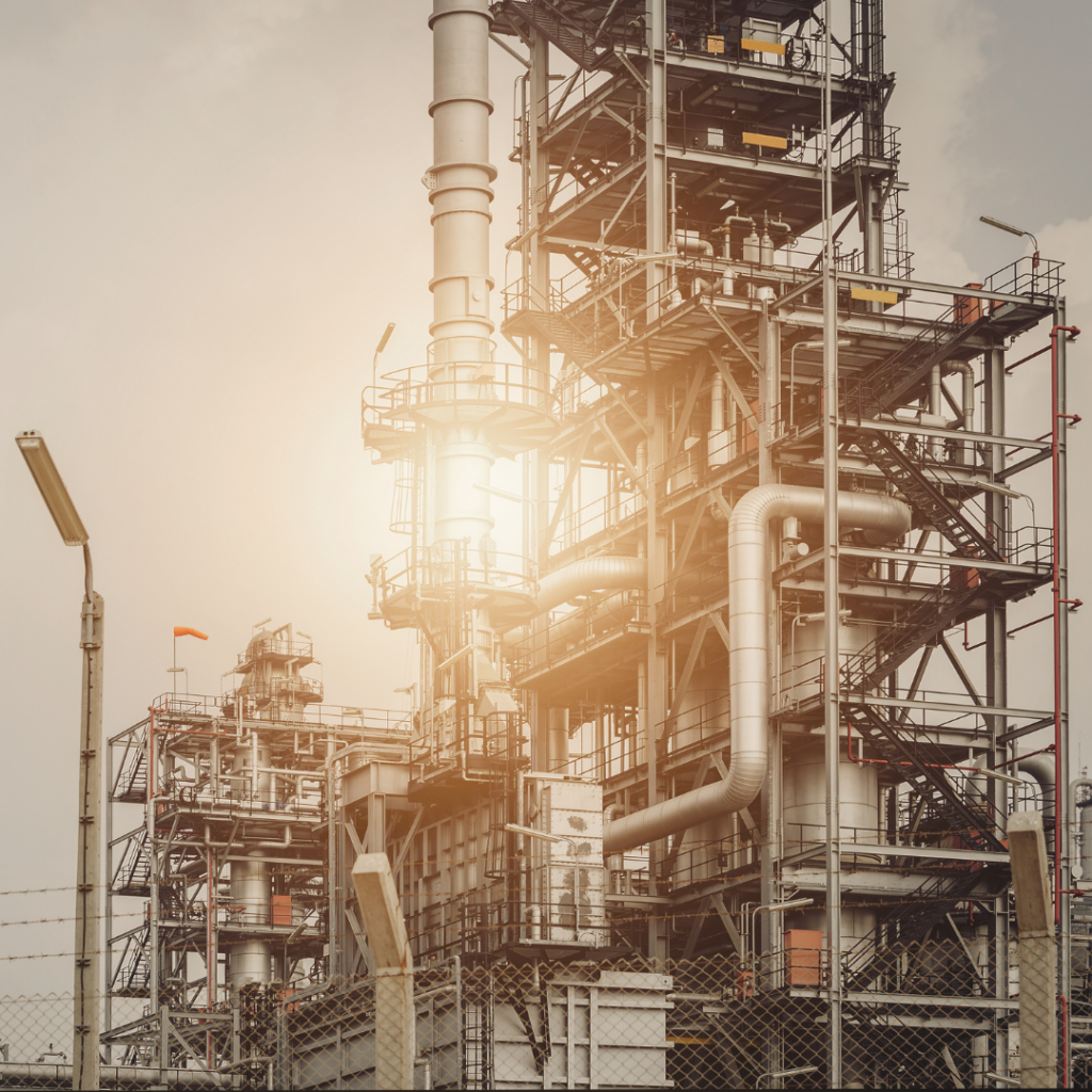 Cloud Security Posture Management: What Every Business Needs to Know 1 An close-up of an oil rig, representing cloud security for regulated industries.