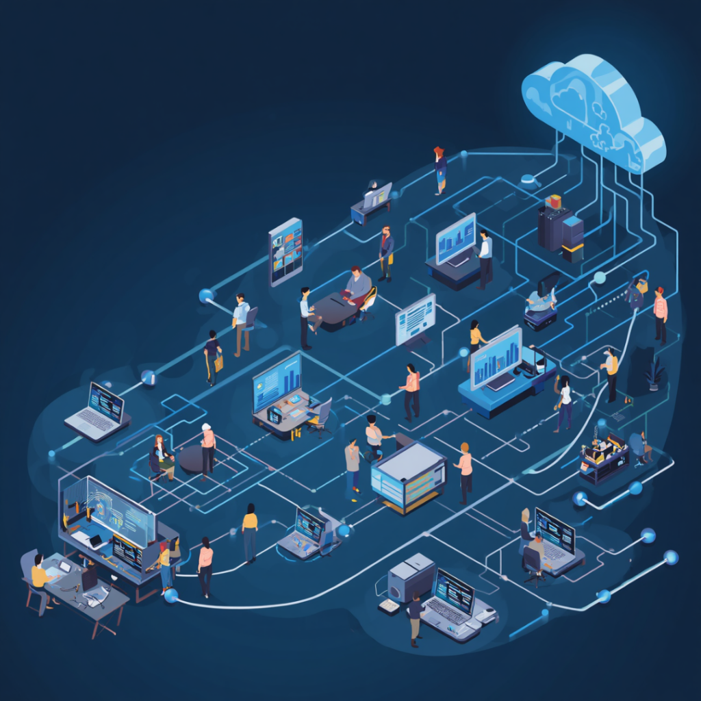 You Built a Custom AI App. Now What? 1 Small app that progresses to an expanding network.
